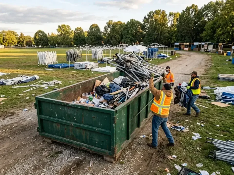 temporary-event-waste-containe-016 — frequently asked questions, Roll-Off Dumpster Rental Services in De Motte, IN